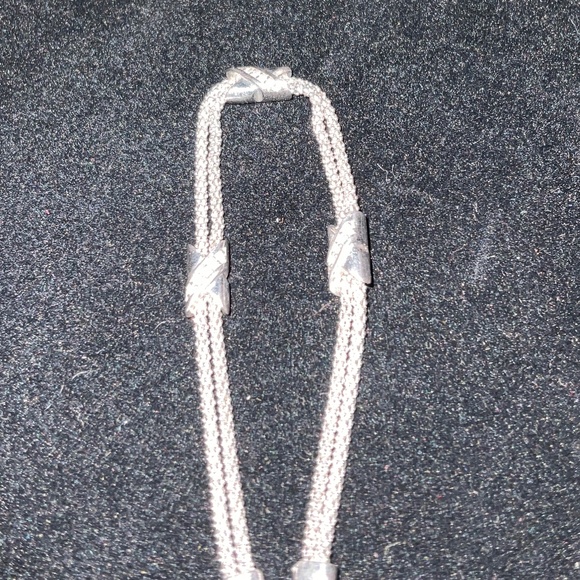 ADJUSTABLE INFINITY SLIDE BRACELET. 925 STERLING SILVER. VERY PRETTY! - Picture 4 of 4